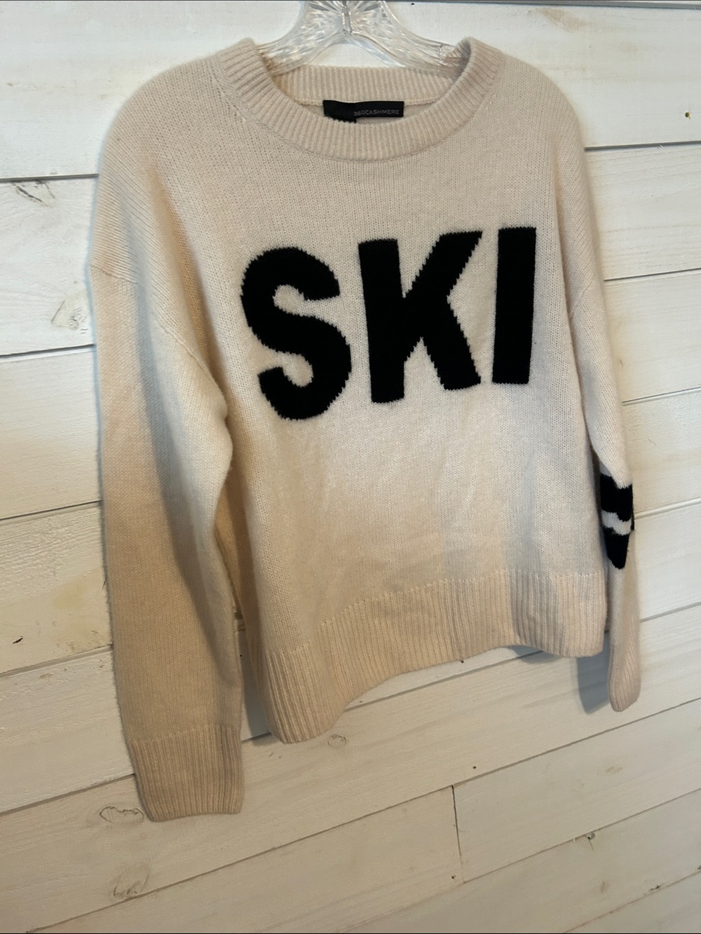 360 Cashmere SKI' Crewneck Sweater - Picture 3 of 6